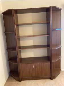 Burgess Modular Display Cabinet /Bookcase/Storage Unit - Great Condn