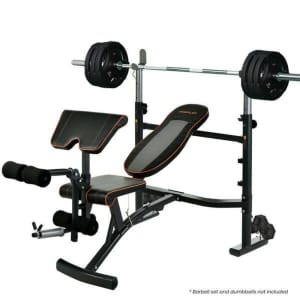 Weight Bench Workout Gym Press Adjustable Home Lifting Fitness Inc
