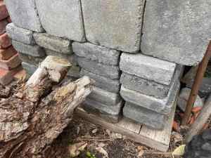 Square Concrete Cobblestone Pavers