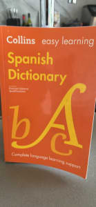 Collins Easy Learning Spanish Dictionary in EC Never been used