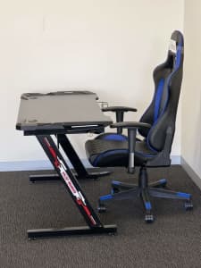 Command the Game: Dominate with our Gaming Chair and Desk Combo! 