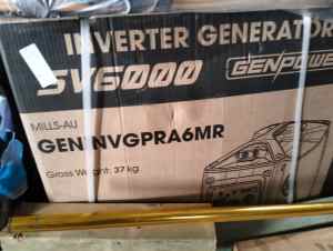 Genpower sv6000 Petrol Generator, brand new in the box