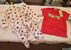 Baby onesie and top - 00 size - brand new with tags