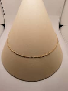 9ct Figaro Necklace #405460