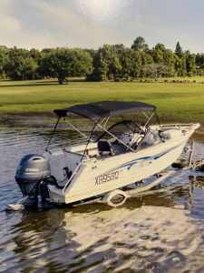 Trailcraft cross sport 510 bowrider with 115 Yamaha outboard