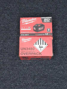 Milwaukee 12.0Ah & 8.0Ah M18 Batteries