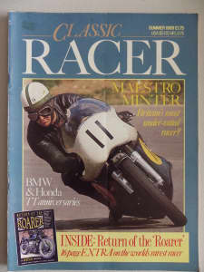 CLASSIC RACER MAGAZINE SUMMER 1989 ISSUE