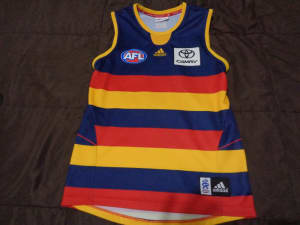 Adelaide Crows AFL Adidas On Field Football Guernsey Small Good Cond.