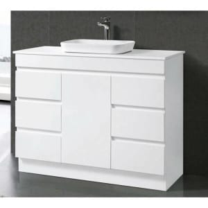 1200mm bathroom cabinet & stone top