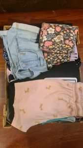 Girls box of size 7-9 clothes