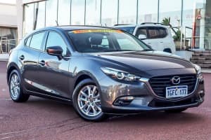 2016 Mazda 3 BN5478 Maxx SKYACTIV-Drive Machine Grey 6 Speed Sports Automatic Hatchback