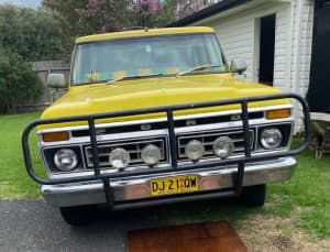 1977 Ford F100 in reasonable condition $35.000 ONO