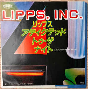 Lipps Inc.-‘Addicted To The Night’ Japanese 7” Promo