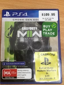 Call of Duty: Modern Warfare II Playstation 4 Game $49