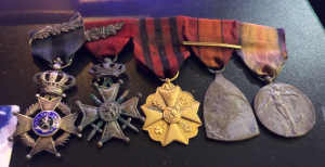 Belgium WWI original full-size medal