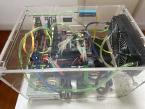 Clear case computer