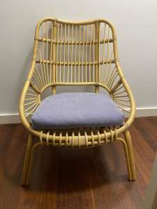 Cane Chair /cushion $95.00