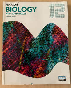 Year 12 Biology NSW Pearson Study Book