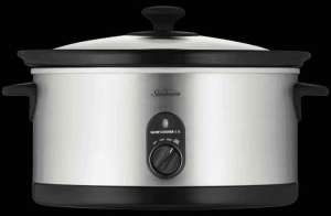 NEW sunbeam 3.5L slow cooker good working $10 call to pick in campsie