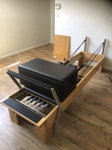 Pilates Reformer and box 