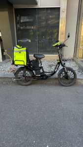 Vinxs e bike Uber delivery battery 12 hours 48V 70AH