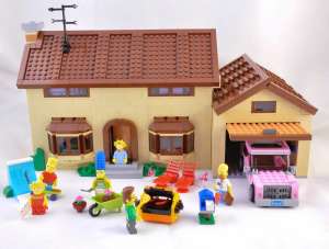 SIMPSONS LEGO HOUSE SET