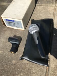 Shure SM58-LC microphone With cable