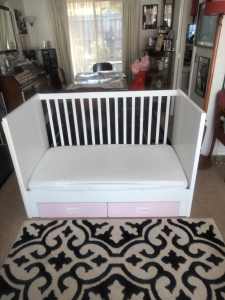 IKEA cot to bed FREE to a good home pick up only from Croydon North V