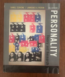 Personality, theory and research 10th Ed Cervone & Previn
