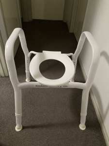 Brand new over toilet frame / aid