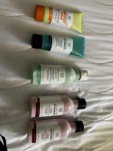 Face washes $5 each