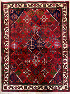 1.5x1.1M Persian Joshaghan Rug