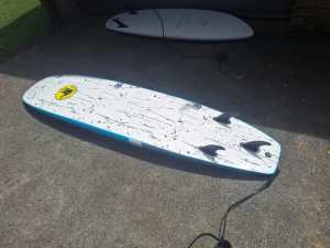 Bodyglove foam surfboard