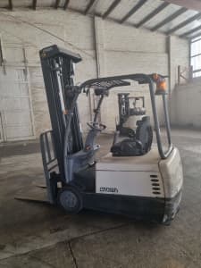 Crown forklift for sale-3 wheel electric 6120mm lift height 1.4 Ton pl