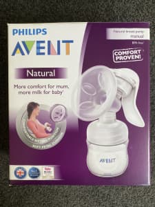 Philips Avent Comfort Natural Breast Pump in Excellent Condition