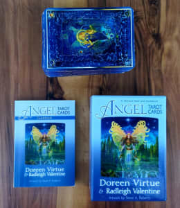 Doreen Virtue Angel Tarot cards 78 cards deck & guide book Hardly use