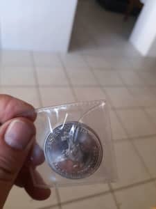 Jasper Canada souvenir 2 dollar coin 2002 Unc