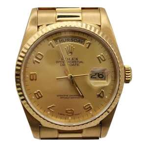 Rolex Watch Unisex Day-Date 18238 36mm Circa 1991
