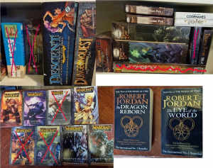 Assorted Board Games, Card Games and Books