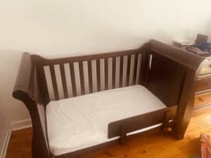 Boori toddlers cot - in excellent near brand new condition!