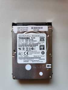 Toshiba 500GB 7.2K 2.5 SATA Hard Drive - MQ01ACF050