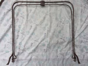 Antique brass bed Canopy to fit single .