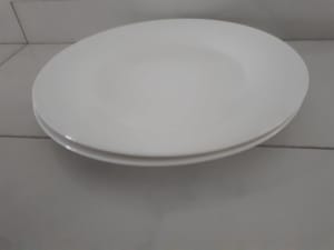 2 x New BENZER Konran fine china plates