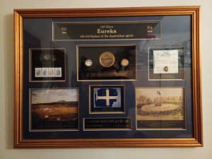 Eureka 150yr Anniversary framed wall art