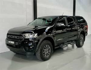 2021 Ford Ranger PX MkIII 2021.75MY FX4 Max Black 10 Speed Sports Automatic Double Cab Pick Up