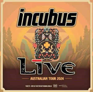 Incubus LIVE - WOLLONGONG GA - 9/4/24