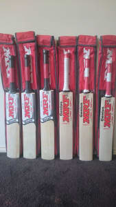 MRF Junior Cricket bats (size 4, 5 &6) and clean skin ones too