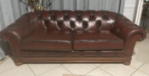 Chesterfield Leather Lounge