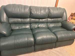 Leather sofa 8 seats