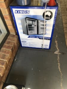 110L upright fridge freezer